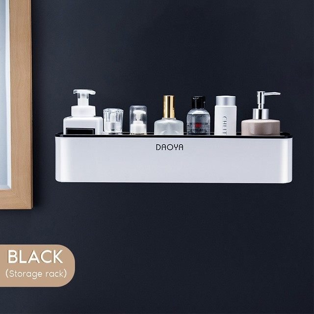 Wall-Mounted Suction Shower Caddy Shelf - Lumora